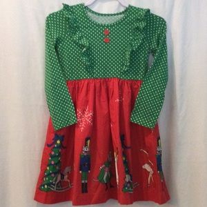 Eleanor Rose Christmas dress Nutcracker pattern worn once